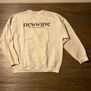 Crewneck — heather grey